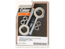 REAR CHAIN ADJUSTERS CHROME